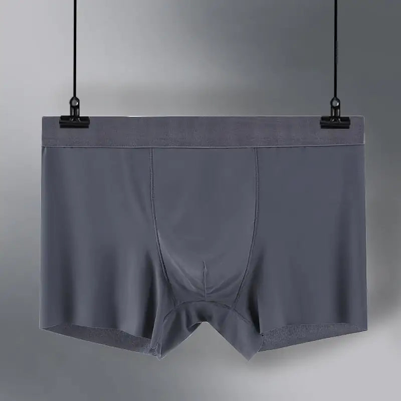 Traceless Ice Silk Men's Underwear for Fashionistas