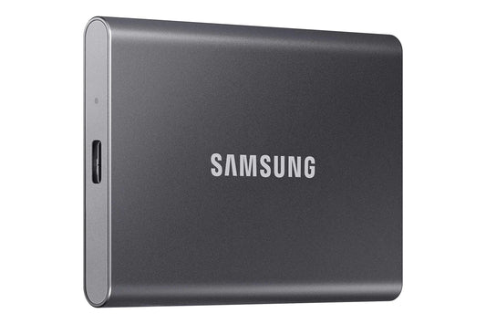 Samsung Portable SSD T7 1TB USB 3.2 External Solid State Drive Gray (MU-PC1T0T) (Renewed)